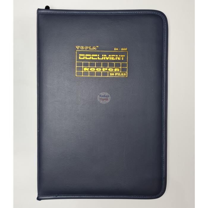 

AHHA Map Dokumen Ijazah Folio Isi 60 Pcs / Dokumen Keeper F4 / Anti Air - Biru