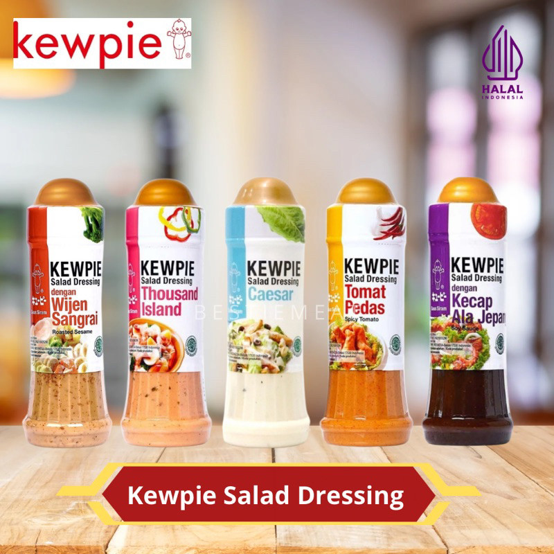 

KEWPIE Salad Dressing All Varian 200ml | Botol
