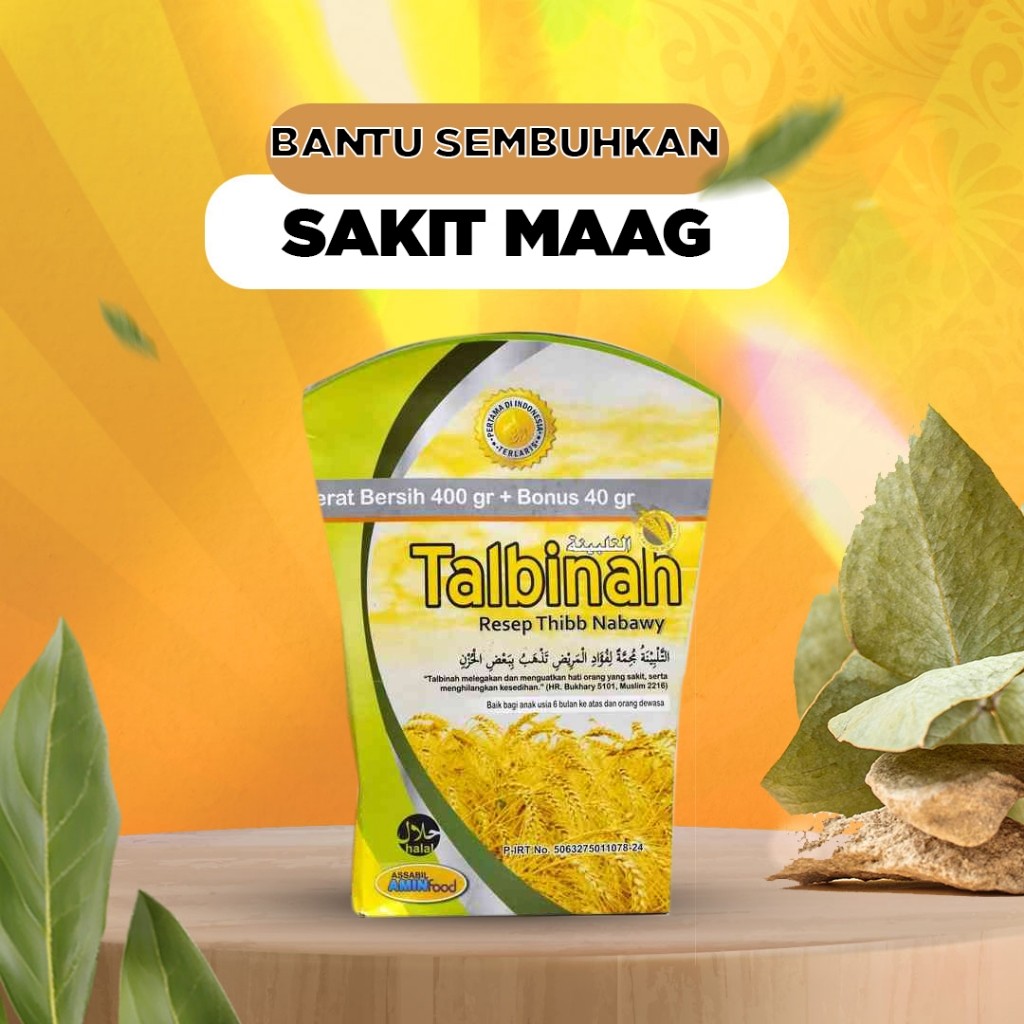 

TALBINAH - Tepung Gandum Talbinah Thibb Nabawy 400gr + 40gr