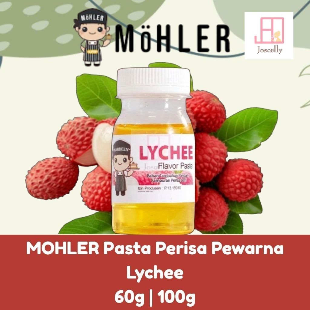 

JOSCELLY.ID MOHLER Pasta Perisa Pewarna Lychee