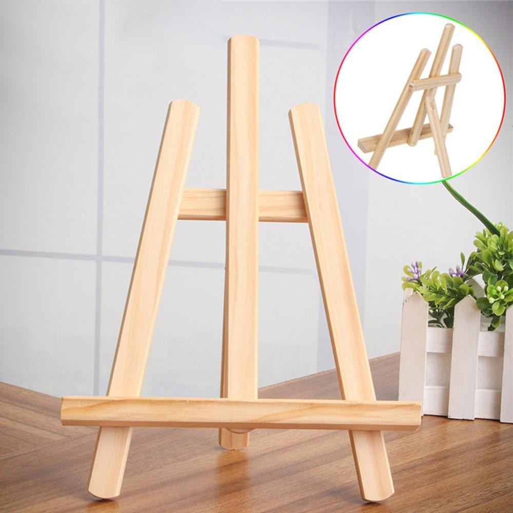 

Wooden Adjustable Painting Drawing Stand Easel Frame Artist Tripod Display Shelf Portable Sketching Rack Painting Tool Organizer