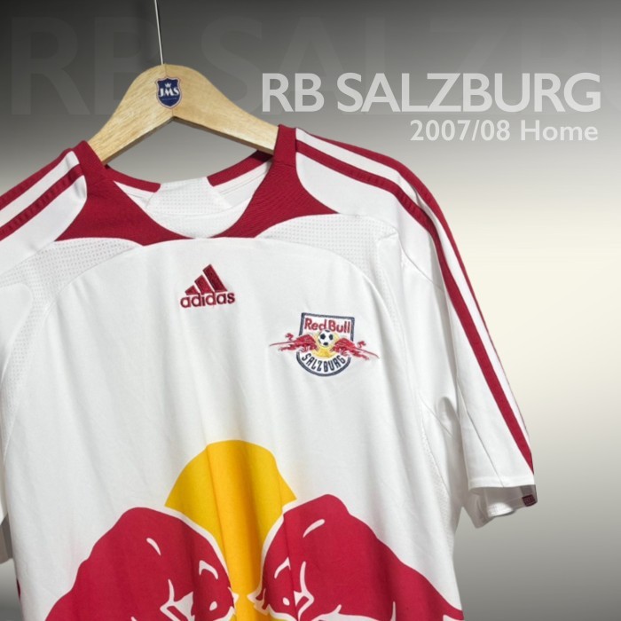 2007-08 RED BULL SALZBURG HOME SHIRT ZICKLER #10