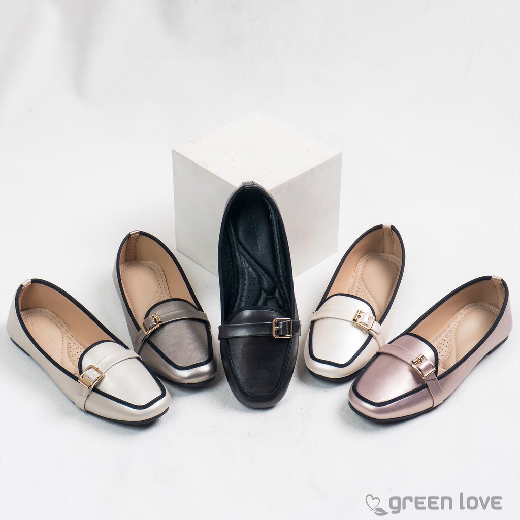 Green Love Sepatu Flatshoes Wanita CECILYA