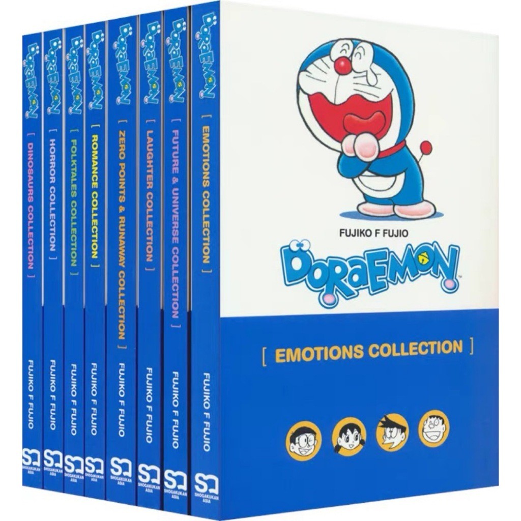 Doraemon - English Comic 8 Books Set Manga Collection / Komik Anak Inggris