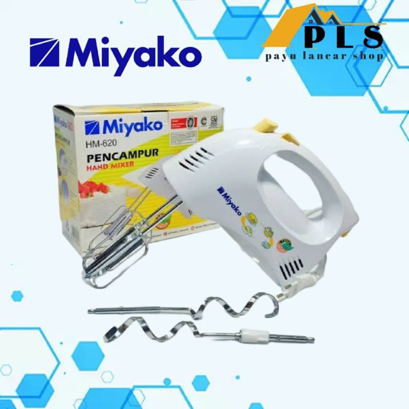 MIYAKO Hand mixer HM 620, mixer miyako, pengocok adonan kue miyako terlaris