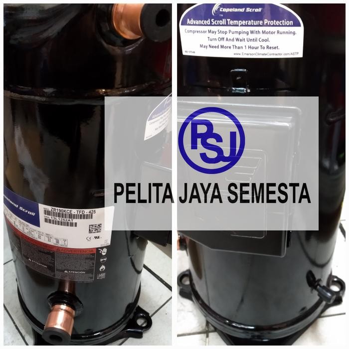 Kompresor AC Copeland ZR190KCE-TFD-425 / Compressor Copeland ZR190KCE TANDEM SIGLASS 425 ZR190 15pk