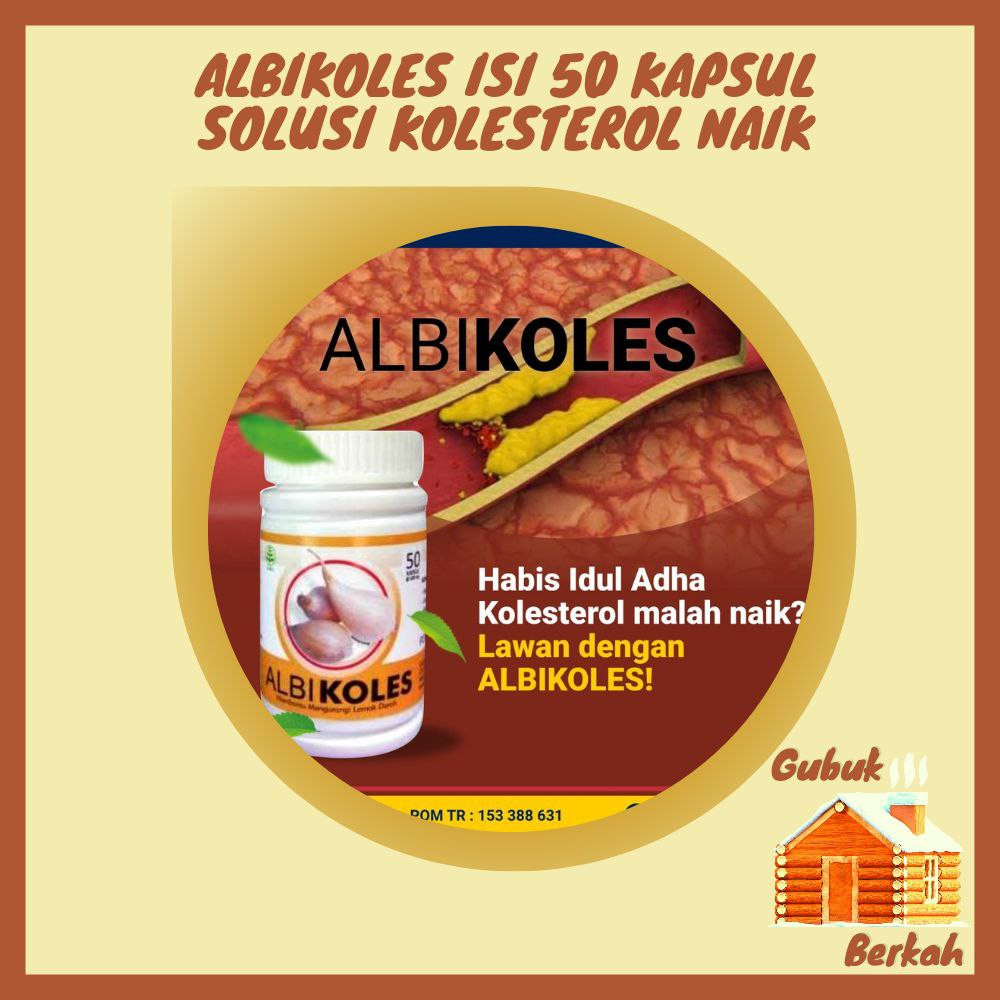 

Albikoles 50 Kapsul Menormalkan kadar trigliserida dan kolestrol darah - Original