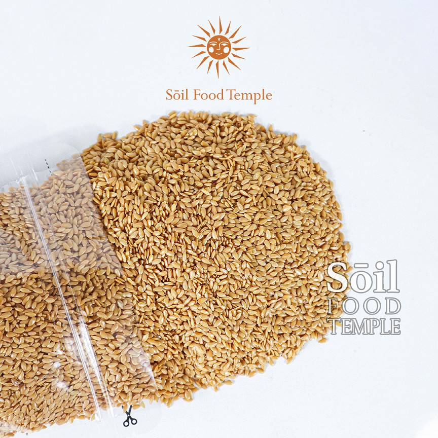 

Golden Flax Seeds Biji Bunga Flax isi 500gr - 1kg