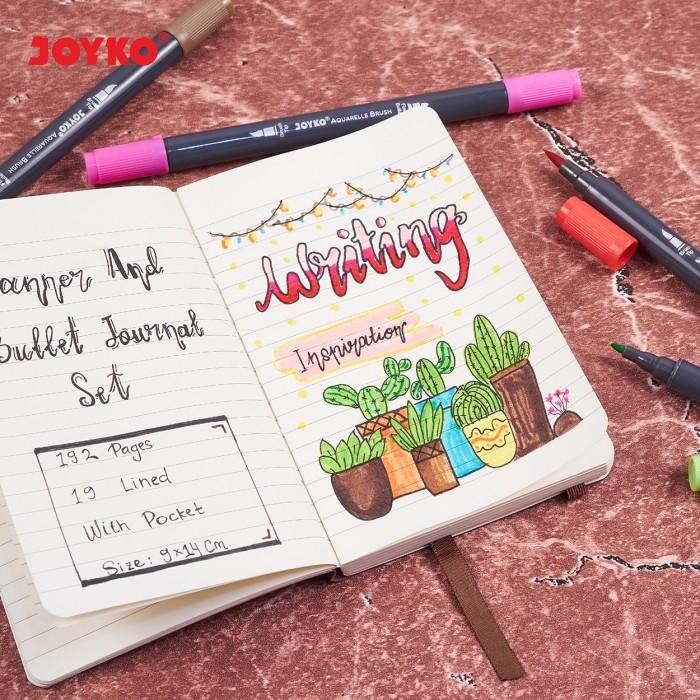 

Promo Notebook Buku Tulis Catatan Diary Agenda Joyko Soft Cover - A5-Ruled DGreen Terlaris