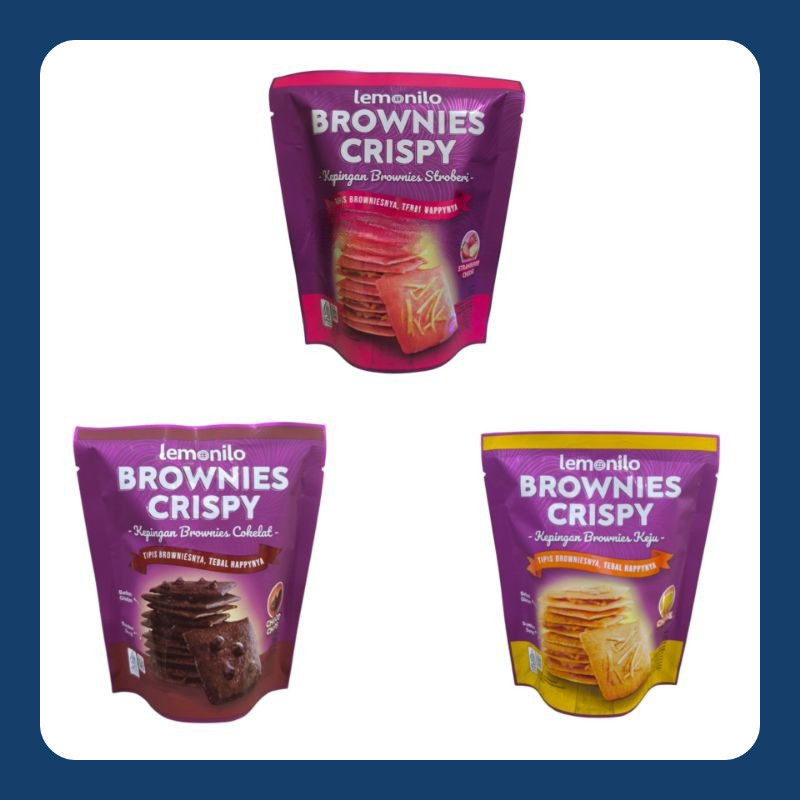 

Lemonilo Brownies Crispy 35g All Varian Rasa