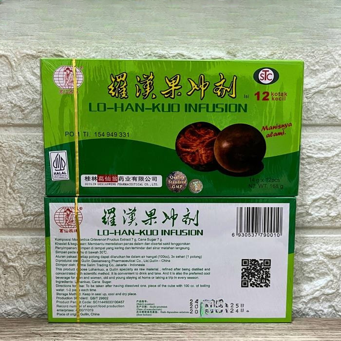 

LO HAN KUO INFUSION 12 TABLET Meredakan Panas Dalam