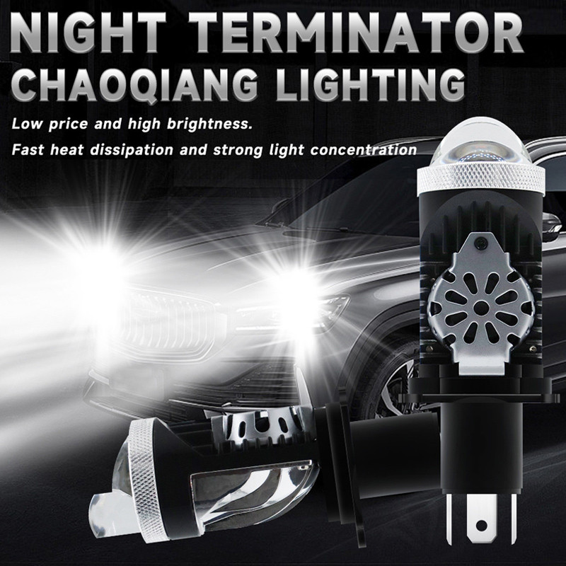 CARBOSS Superbright Headlight Mobil Motor Universal Lampu Depan LED Terintegrasi Utama Kabut