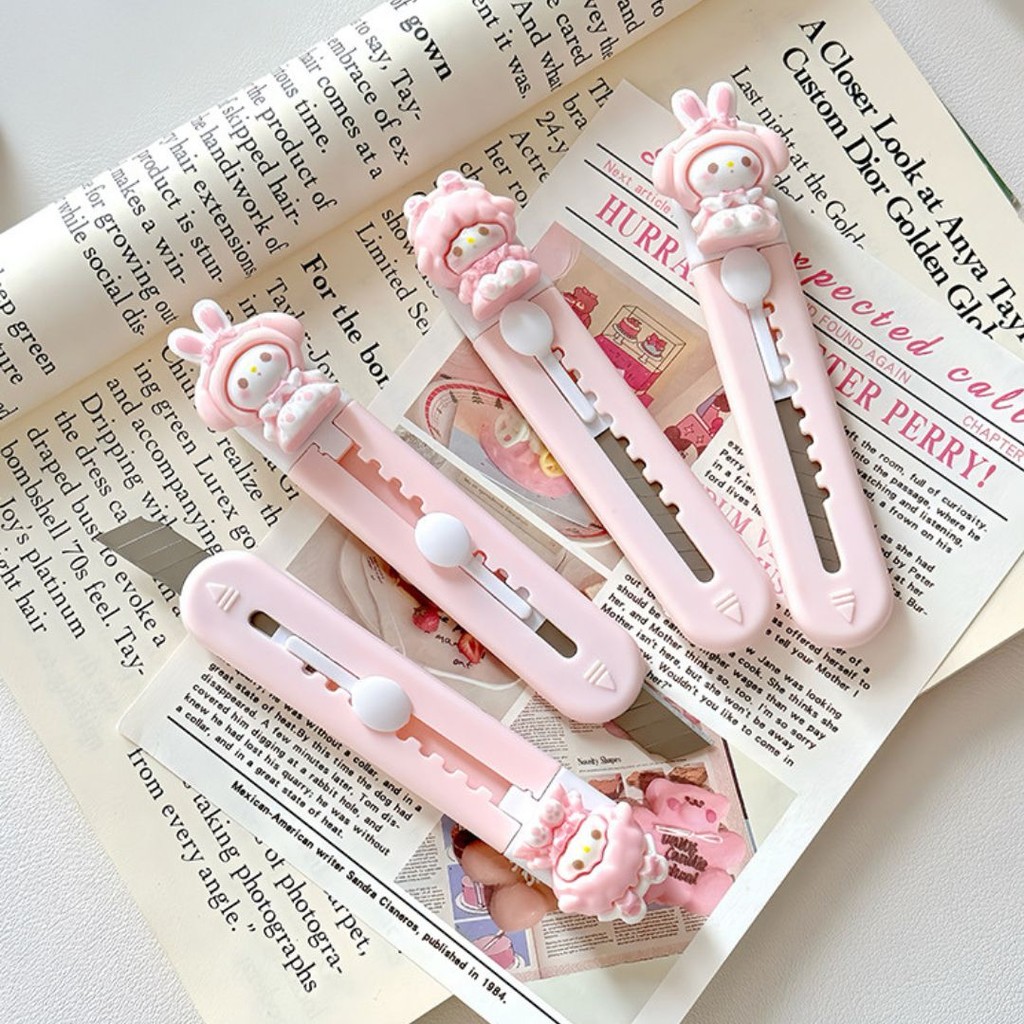 

BEST! CUTTER MINI / ALAT PEMOTONG KECIL / CUTTER KARAKTER / CUTTER UNBOXING KAWAII CUTE MURAH
