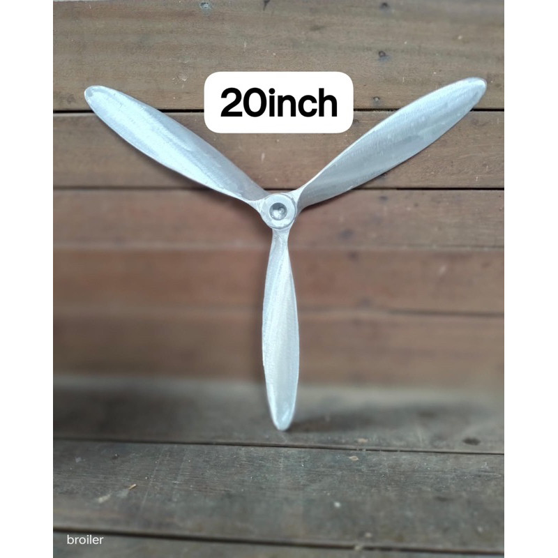 Baling Baling Kipas 20 inchi / Kipas Kandang / Alumunium Cor / Kipas Besi CO