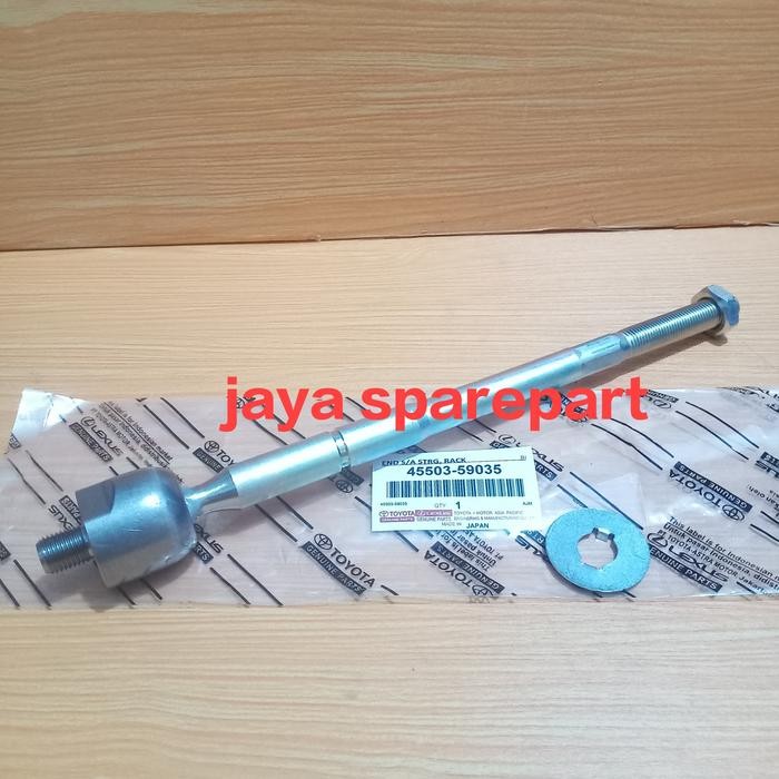rack end long tie rod kijang super 5k original