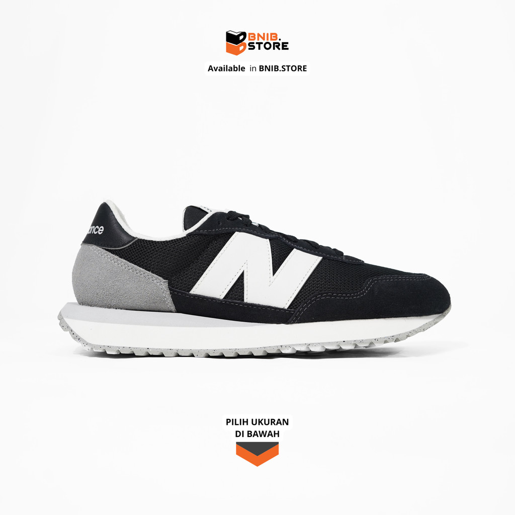 Sneakers NB 237 Black White [MS237LBK] Original