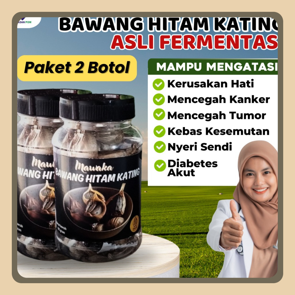 

Bawang Hitam Kating Garlic Lanang Putih Tunggal Mawaka Gram Lokal Premium Black Fermentasi Pencernaan