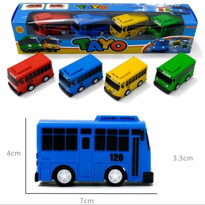 MAXX mainan tayo set pull back / mainan mobil tayo set isi 4 pcs