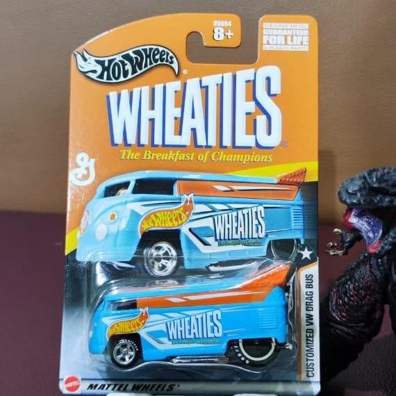 ONES hot wheels drag bus Wheaties