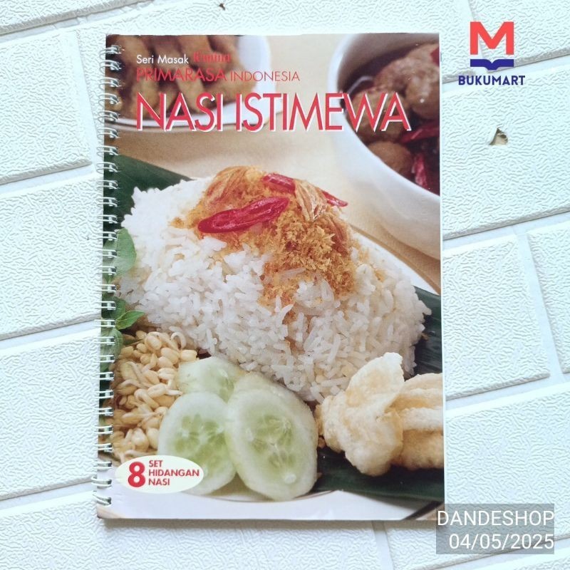 (BEKAS) Nasi Istimewa - seri masak Femina Primarasa Indonesia edisi khusus - Buku Resep Masakan