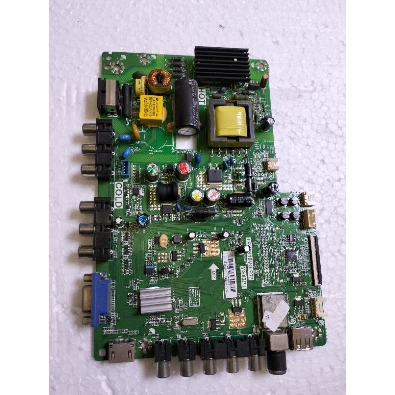 SPAREPART MAINBOARD MB TV LED POLYTRON PLD 28T655