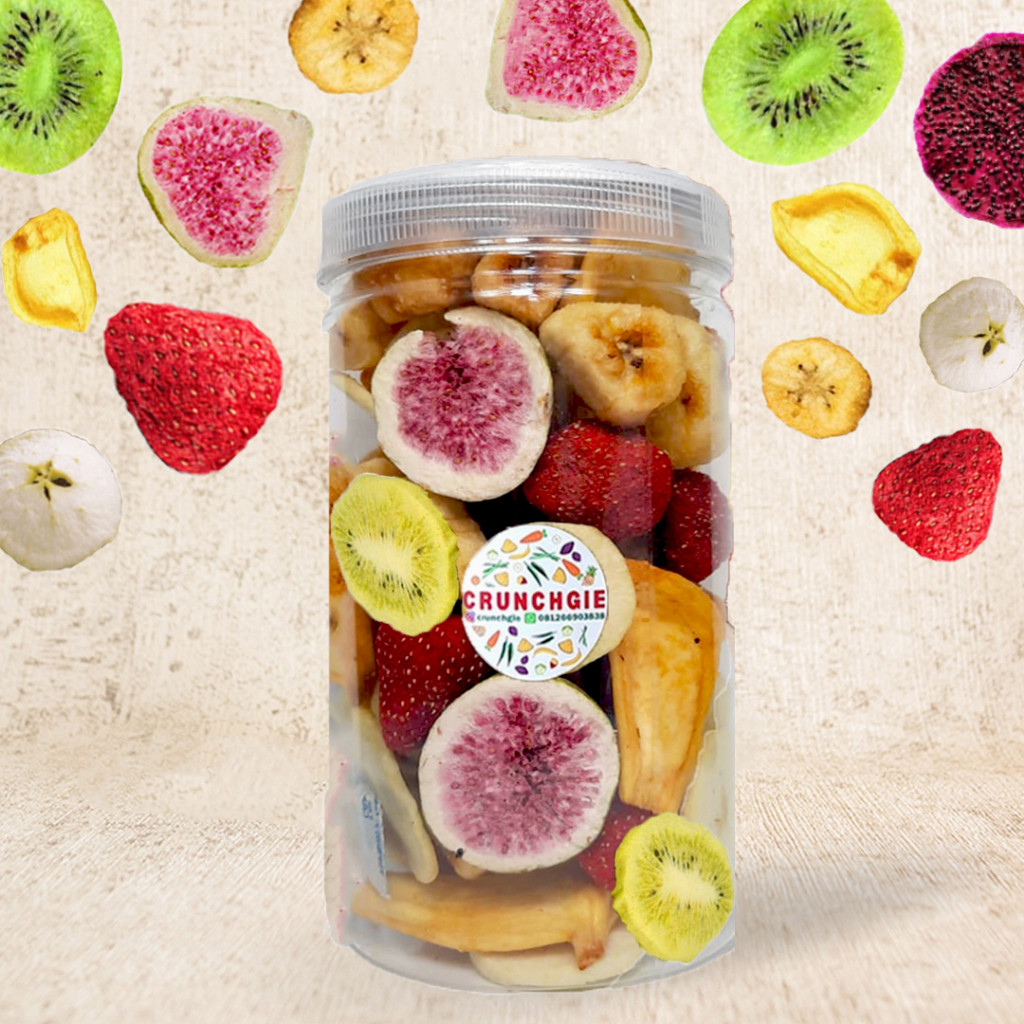 

1L Keripik Stoberi Kiwi Tin Freeze Dried Crunchgie