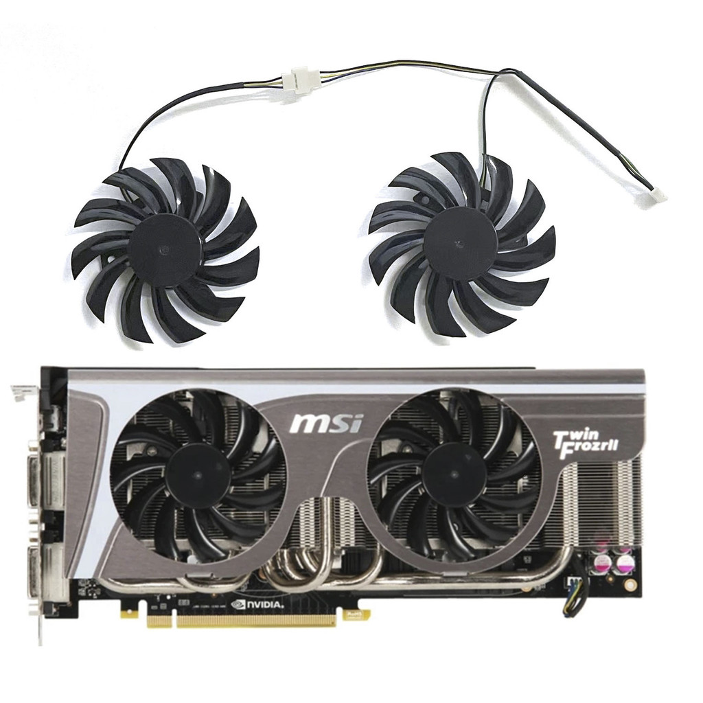 The new GTX 580 GPU Fan PLD08010S12HH 4PIN 75MM is available for MSI GTX 460 560 570 580, R6850 6870