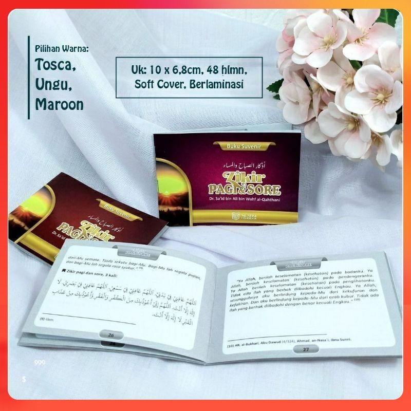 Zikir Pagi & Sore Buku Suvenir Surakarta Herbal Genuk