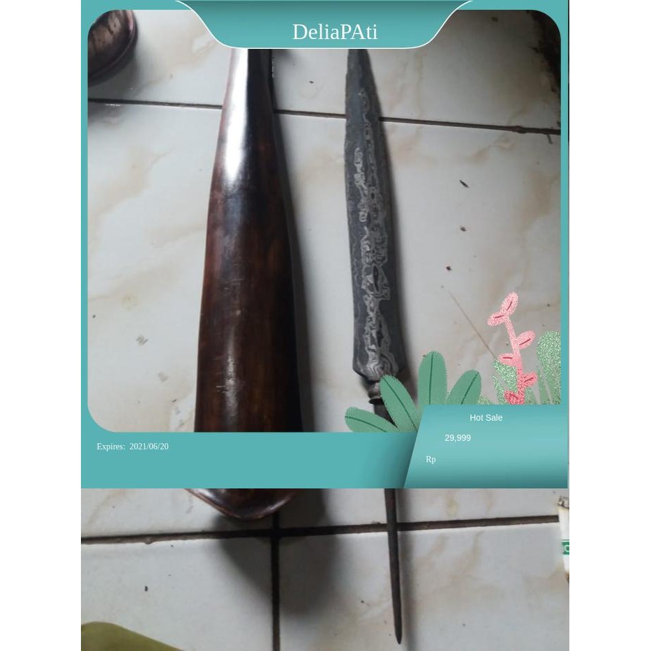 tombak keris dong pring termurah pamor pedaringan kebak ori sepuh majapahit gratis warangka bk Keris