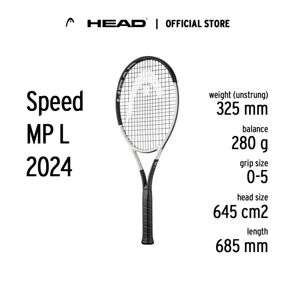 PROMO HEAD Tennis Racket Speed Series 2024 - Raket Tennis Tanpa Senar