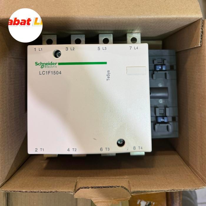KONTAKTOR LC1F1504 4POLE KOIL 220V SCHNEIDER ORIGINAL