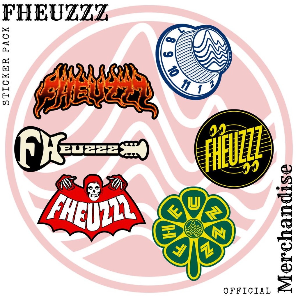 

Sticker Pack Official Merchandise Fheuzzz Art Music