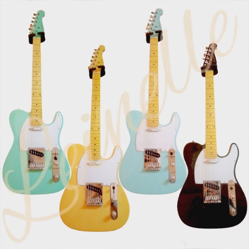 Gitar Elektrik Scorpion DT-130 ST-130 Telecaster Electric Guitar DT130 ST130Bonus Kaos(T-Shirt) CO