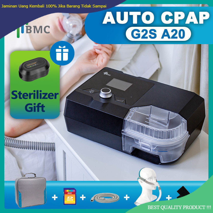 BMC G2S C20/A20 Auto CPAP Machine Automatic CPAP Ventilator Anti Snoring CPAP Machine with CPAP Mask