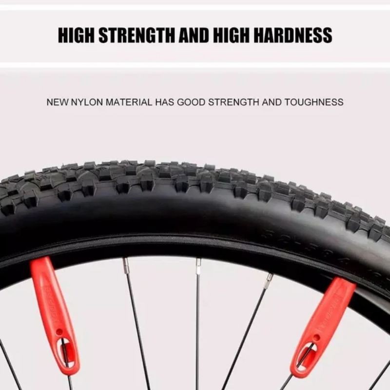 1PCS TOOPRE TYRE LEVER JUGIL ALAT PEMBUKA BAN SEPEDA BAHAN PLASTIK CUKIL CUNGKIL CONGKEL CONGKELAN