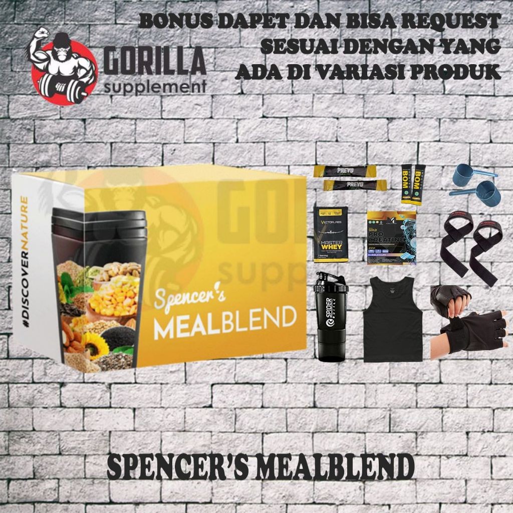 

Multigrain Spencer's MealBlend - Meal Replacement Solusi Langsing Sehat Pengganti Makanan Sehat