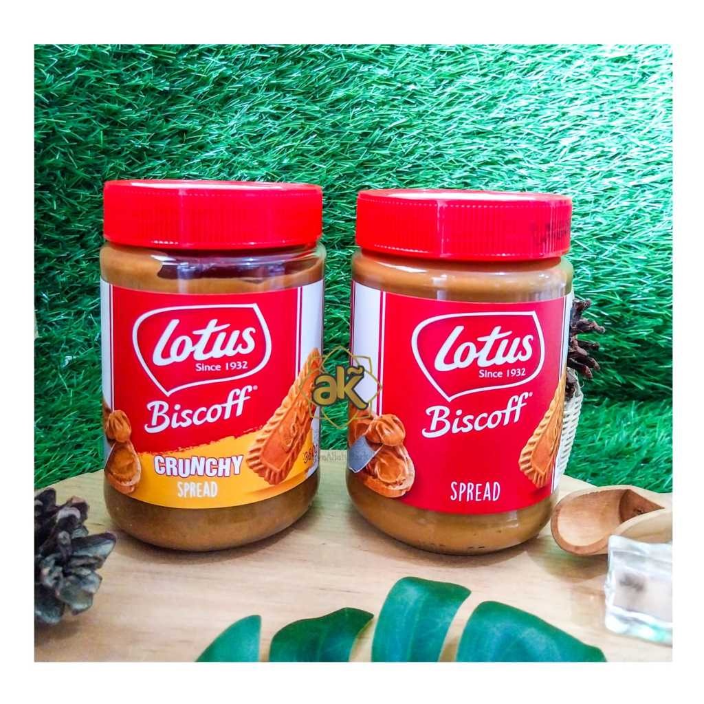 

selai LOTUS BISCOFF SPREAD CRUNCHY 400/380gr TERMURAH