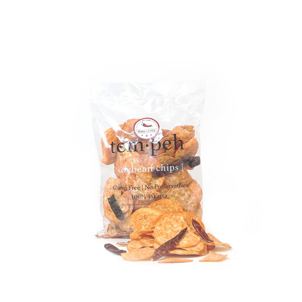 

Tempeh Pedes Gurih Halal Bebas Gluten 250gr