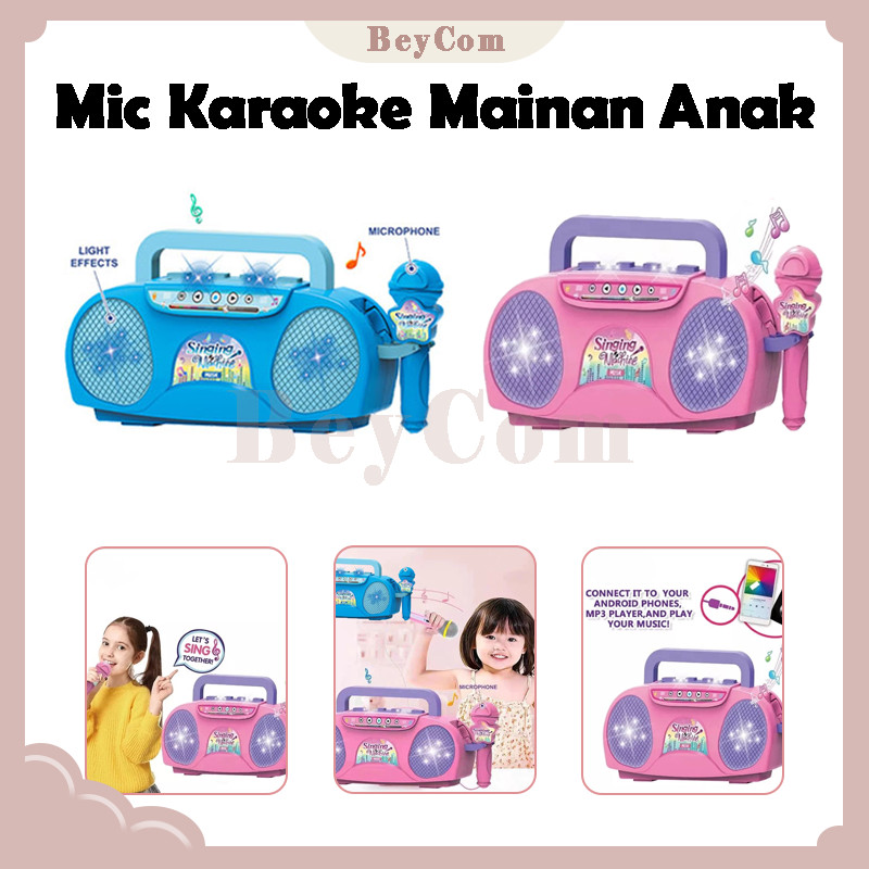 Mic Karaoke Mainan Anak Music / Mainan Anak Mic Karaoke