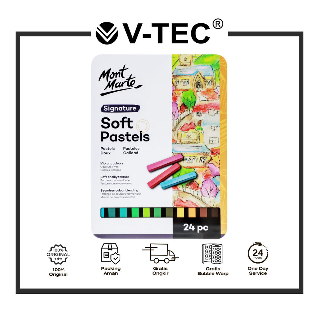 

MONT MARTE SOFT PASTEL CRAYON WARNA MEWARNAI MELUKIS 12 PCS // 24 PCS // 36 PCS (MMPT0004) // (MMPT0005) // (MMPT0014) PCS