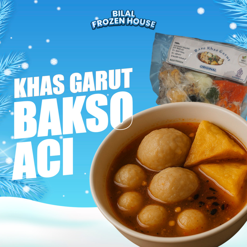 

Bakso Khas Garut - Bakso Aci - Aufa Kitchen - Bakso