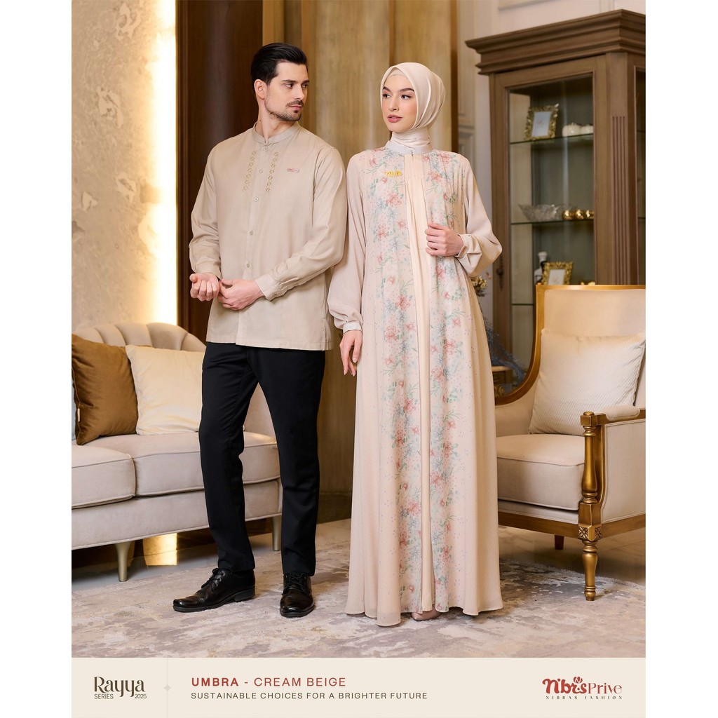 Nibras koko umbara || sarimbit umbrara || Koko Lengan Panjang Bahan Katun Umbra Koko Panjang Baju Mu