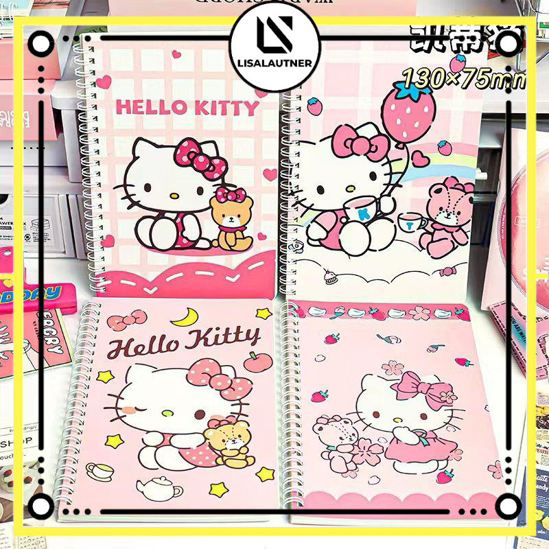 

4 Pcs Buku Note A5 Motip Lucu Karakter Anak Buku Tulis Buku Garis Anak Buku Note Kartun Lucu