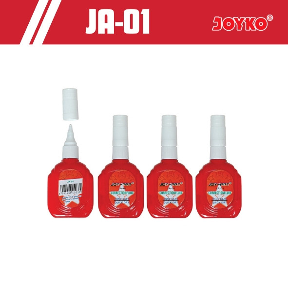 

Stipo Tip-ex Correction Pen / Fluid Joy ART JA-01 - Cairan Koreksi Penghapus Tipe X Cair Joyko