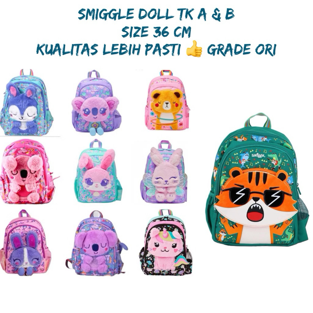 Smiggle import, tas smiggle premium import, tas smiggle ori, tas smiggle original, tas smiggle terba