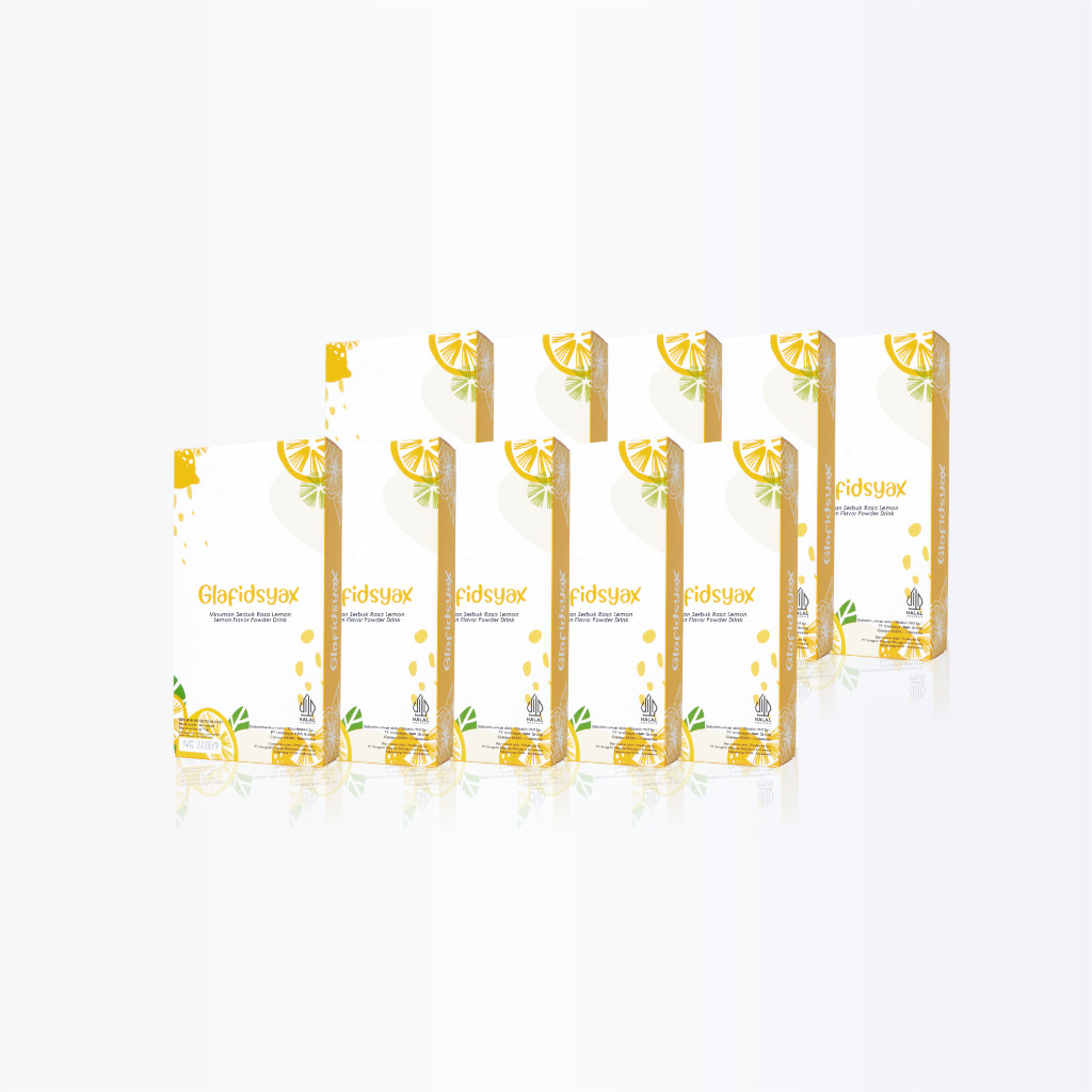 

GLAFIDSYA - Bundle 10 Pcs Minuman Serat Rasa Lemon Menyegarkan