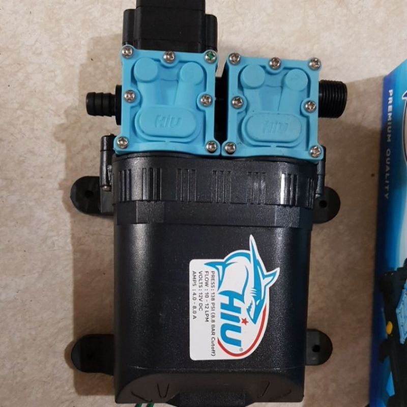 Dinamo DC 12 V Dual pump hiu 138 psi 8A /double pump hiu