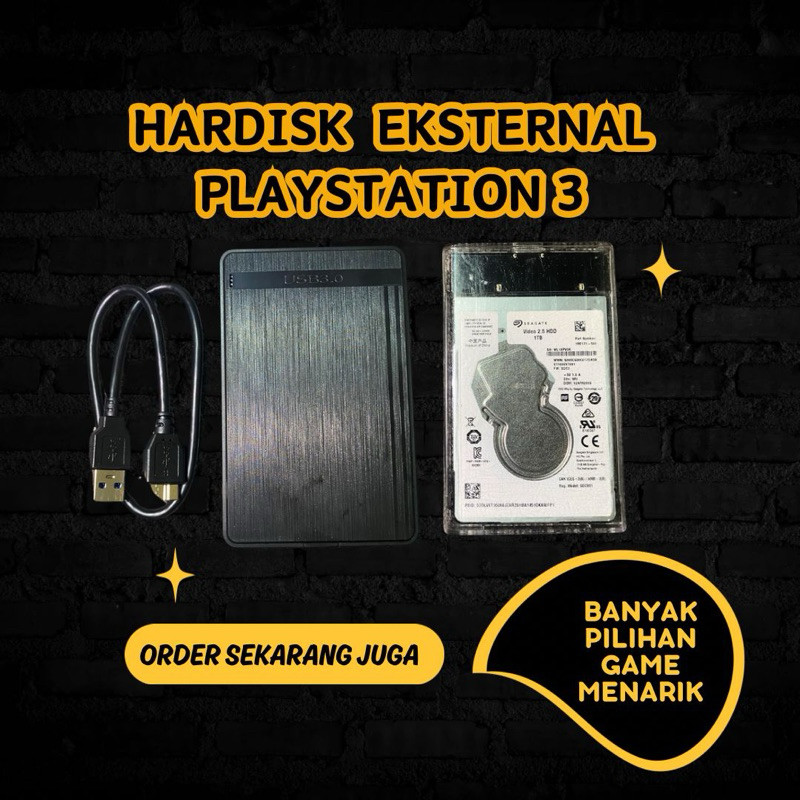 HARDISK EKSTERNAL PLAYSTATION 3CO