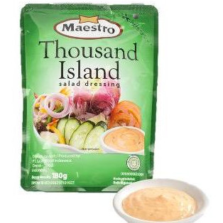 

maestro thousand mayo salad dressing 180 gram
