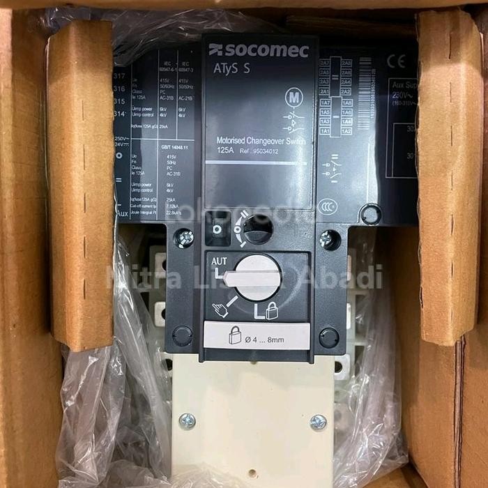 SOCOMEC COS Motorized 4P 125A 230v ATYS S Socomec 95034010